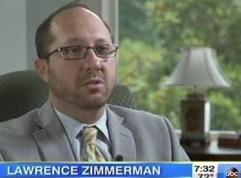 Lawrence Zimmerman on ABC news television interview.