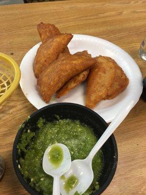 The best Shrimp Empanadas in the valley!!! Las mejores empanadas de camaron en el valle!