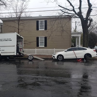 New tire install in Church Hill!