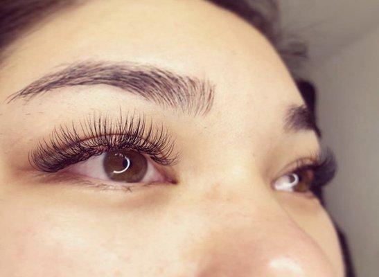 3d hybrid lash extensions