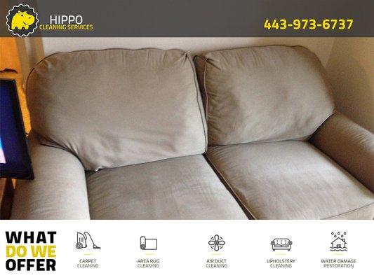 Professional Upholstery Cleaning in Howard County.