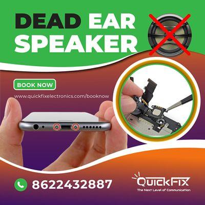 Speaker not working? We can fix this issue same day!