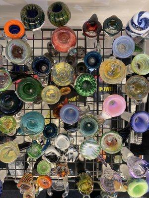 All hand blown USA made bowls!