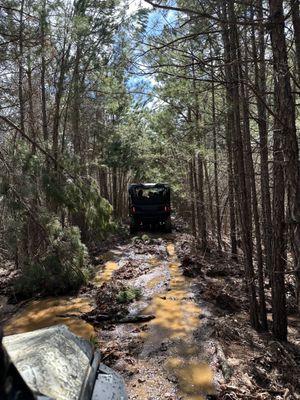 Atv excursion trail ride