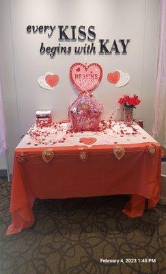 2023 Vday display