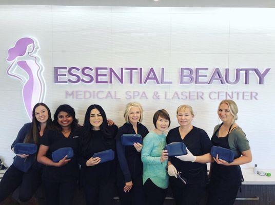 A few of us at Essential Beauty