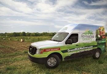 Our delivery van, and our EcOhio Farm in Mason, Ohio.