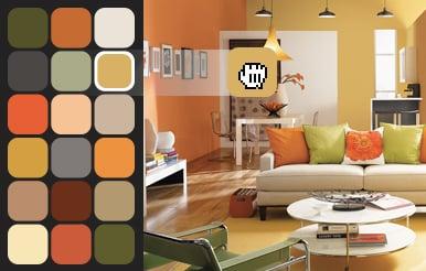 Color can add life to a room, here are some options!