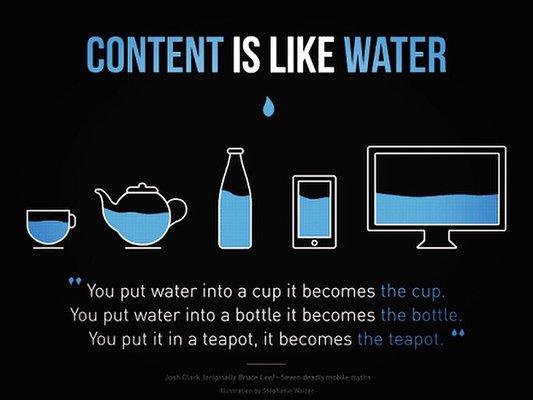 #Content is like water.
http://ow.ly/9kUx304gY8n