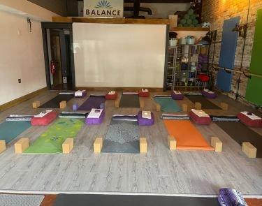 Yoga Studio at Balance Wellness Studio (location of Massage by Neely)