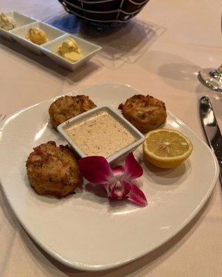 Maryland style crab cakes