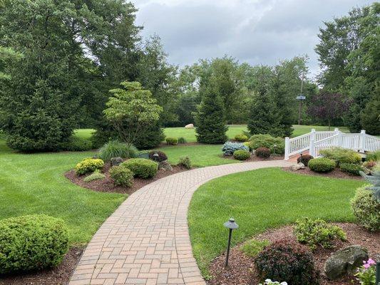 Partial pic of the patio area