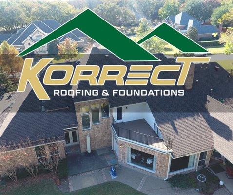 House roofing photo and logo