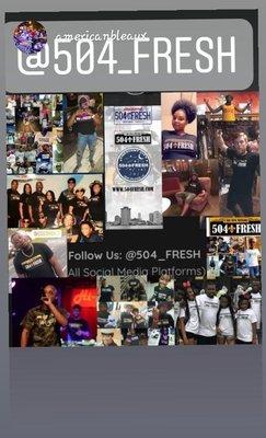 Please visit #504FreshDotCom / www.504Fresh.com \ Multiple Business Pages(Entrepreneurs) 504Fresh Team Builders.