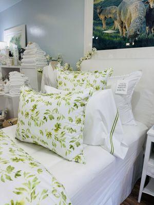 Golden Goose Home Decor, Fine Linens, Crisp Percale, and the finest Polish Goose Down