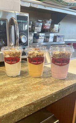 Try one of our Yogurt Parfaits.