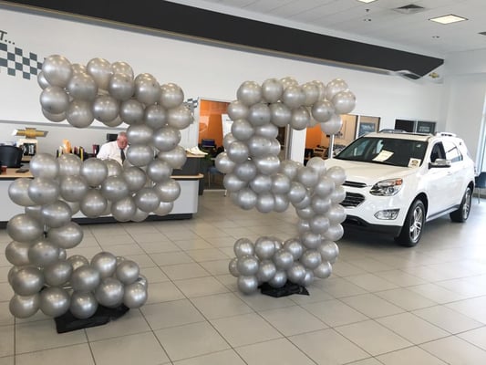 Balloon Decor
 Commonwealth Motors Lawrence ma
 charlie 25th anniversary