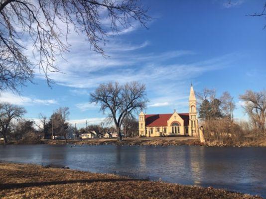 Church across the water