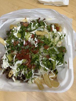 Carne asada fries