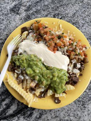 Carne asada fries