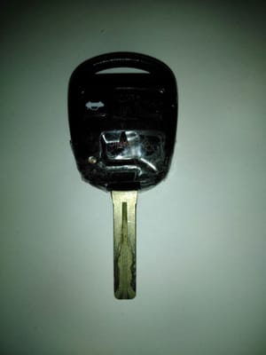 Broken key..300$ replacement cost. Refused to pay.