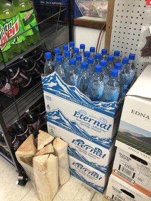 Eternal natural alkaline water display