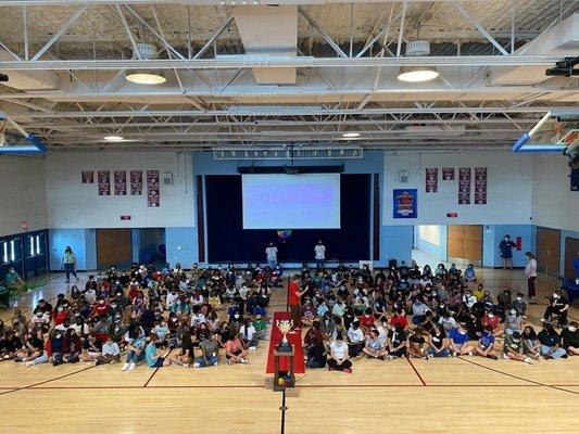 Tates Creek Middle School Gym