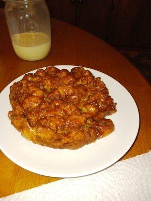 Amazing apple fritters!