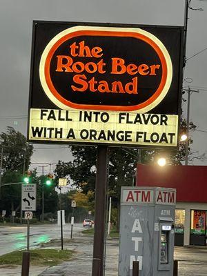 Fall in love with orange floats!