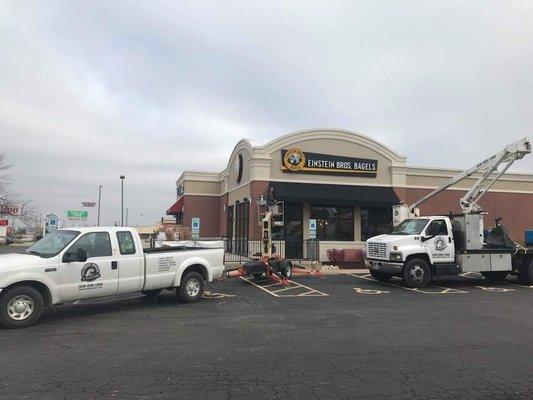 Einststein Bros Bagels install