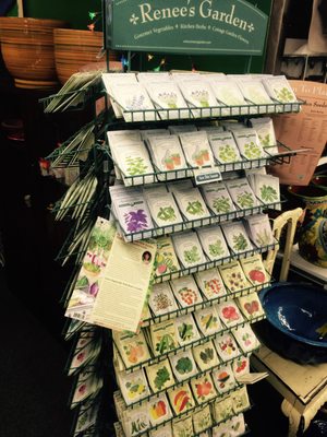 We have a large selection of organic seeds for your home and garden!