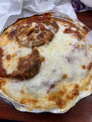 Meatball Parmigiana