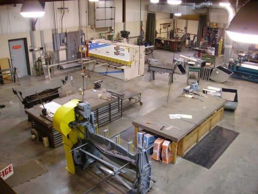 Our Sheet Metal shop