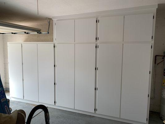 Garage cabinets