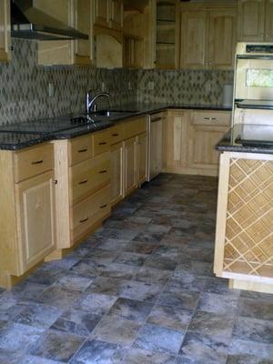 Kitchen Vinyl / Linoleum Installation