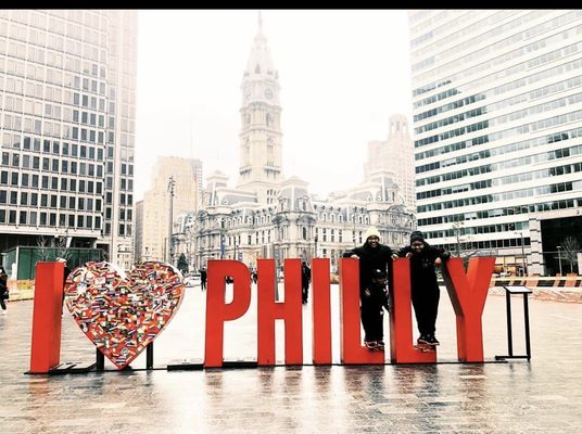 I love Philly sign