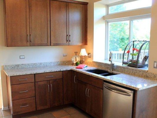 Kitchen of one of our purchases in Bolingbrook.