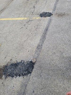 Parking lot and pothole repairs