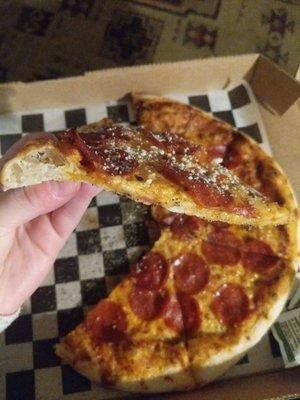 Pepperoni pizza