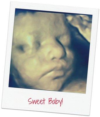 Captured this sweet baby in 3D at Baby's Image in 3D