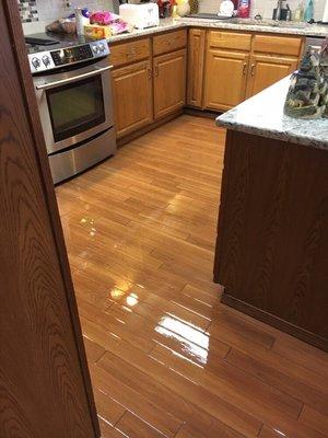 Wood floor