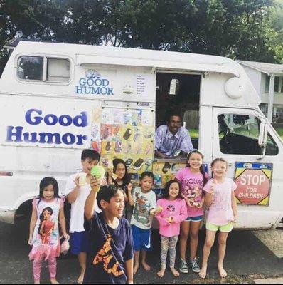 Mr. Solo thinks he is smooth in getting the approval from the kids first. The parents are happy Mr. Solo has an endless supply of ice cream.