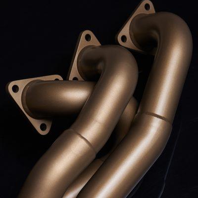 M3 Headers; C-148 Burnt Bronze -- Cerakote by AviWraps/Jaytown