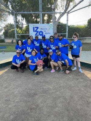 Summer Kickball 2023 - The Garage team