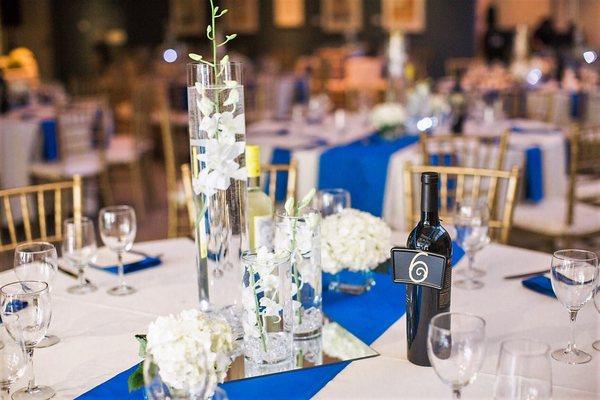 Wedding Table Scape by Indelible Milestones