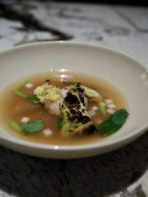 Daikon, horseradish, angelica root, and supreme broth soup