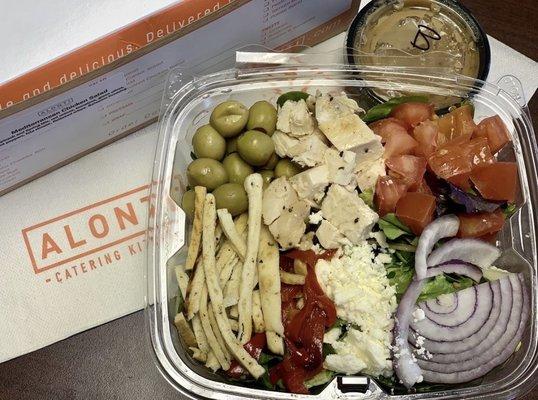 Greek salad box