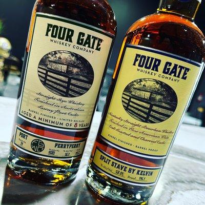 Four gate available for pours