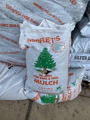 Some of the local mulch available