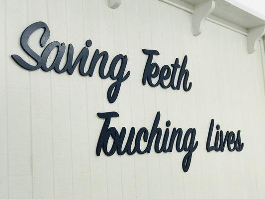 Saving Teeth, Touching Lives